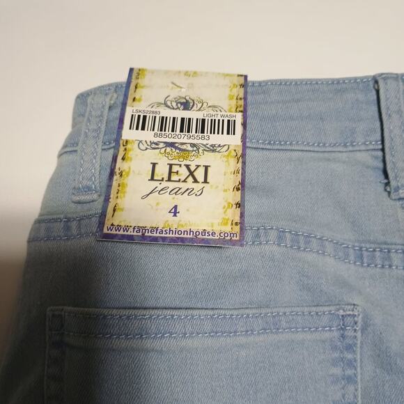 New Lexi Dress Jean, Light Wash, Size 4 - Picture 2 of 5